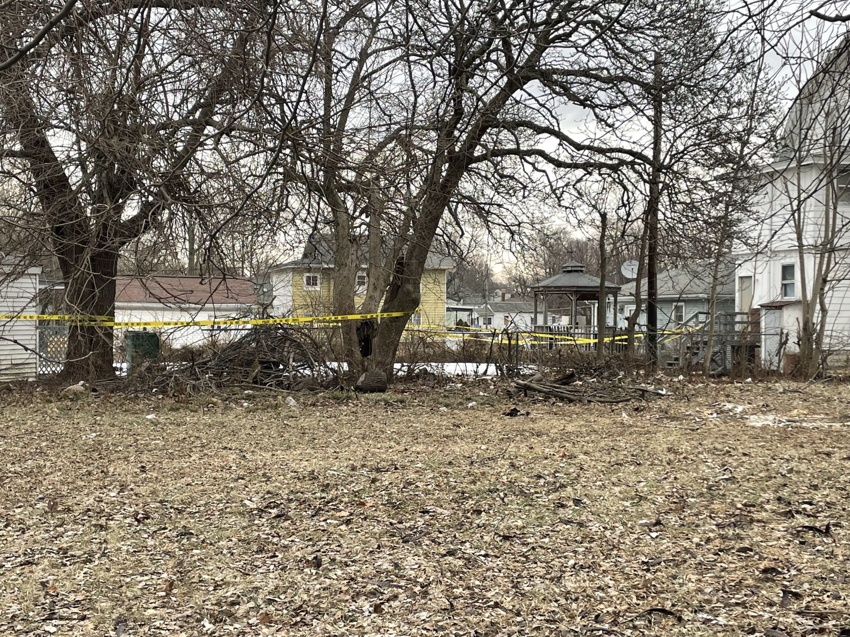 Church St. stabbing scene